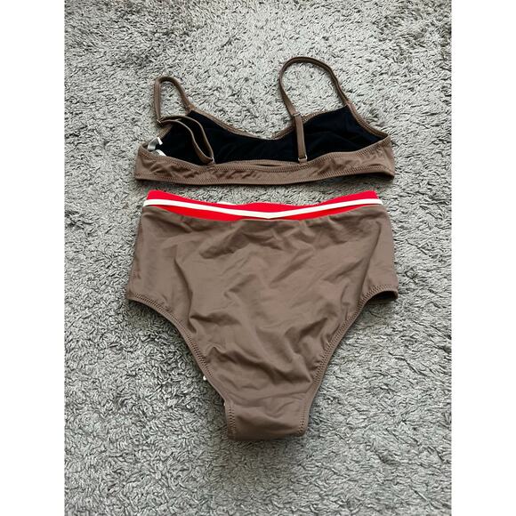 Solid & Striped Bikini Set - Picture 5 of 7